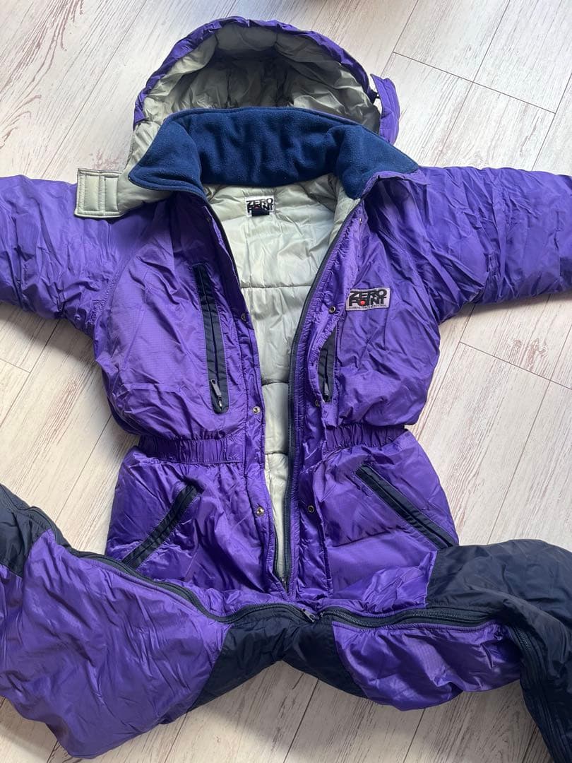 モンベル ダウンワンピース 極暖 ダウンジャケット −40℃ ZEROPOINT