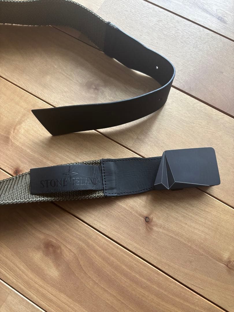 STONE  オリーブグリーン ベルト