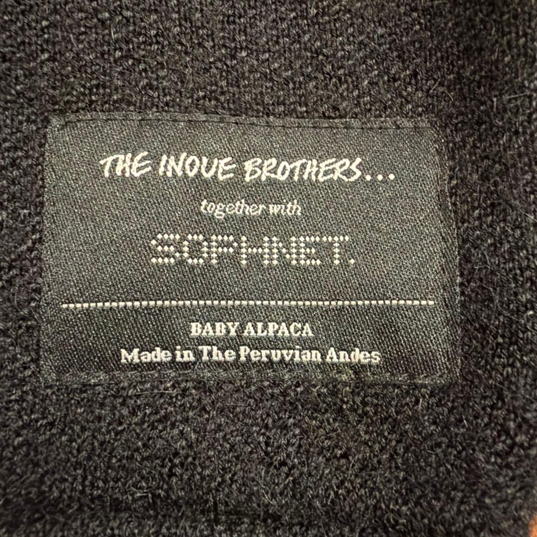 c*y様 SOPHNET×INOUE brothersベビーアルパカ クルーネッ