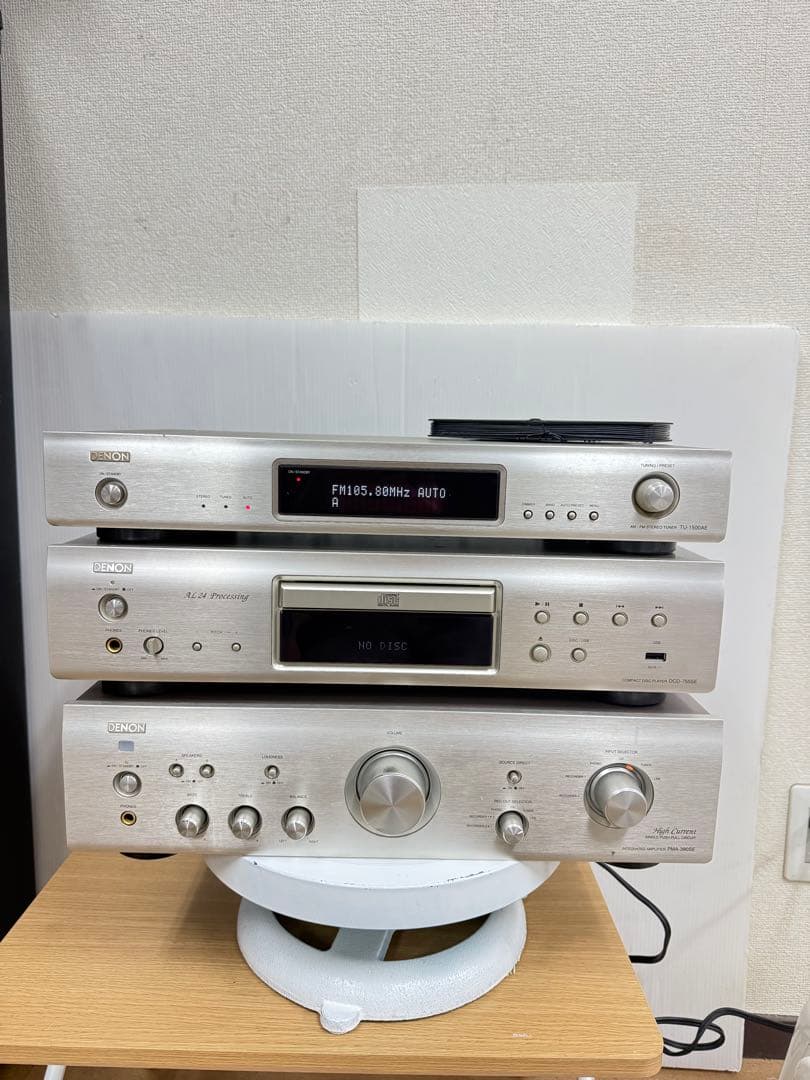 DENONセット PMA-390SE、 DCD-755SE、TU-1500AE