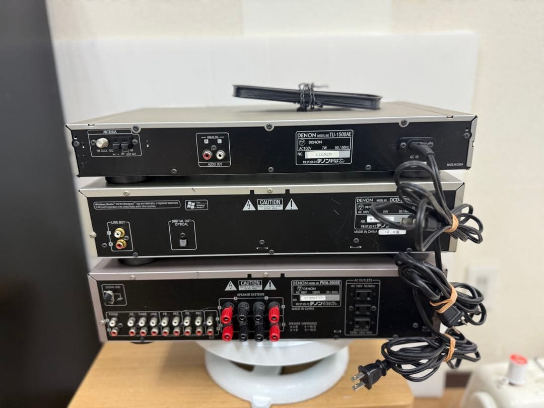 DENONセット PMA-390SE、 DCD-755SE、TU-1500AE