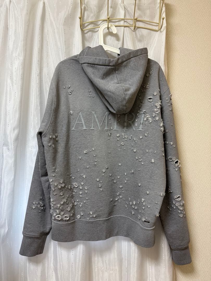 極美品AMIRI アミリ　ショットガンフーディー　メンズLサイズ