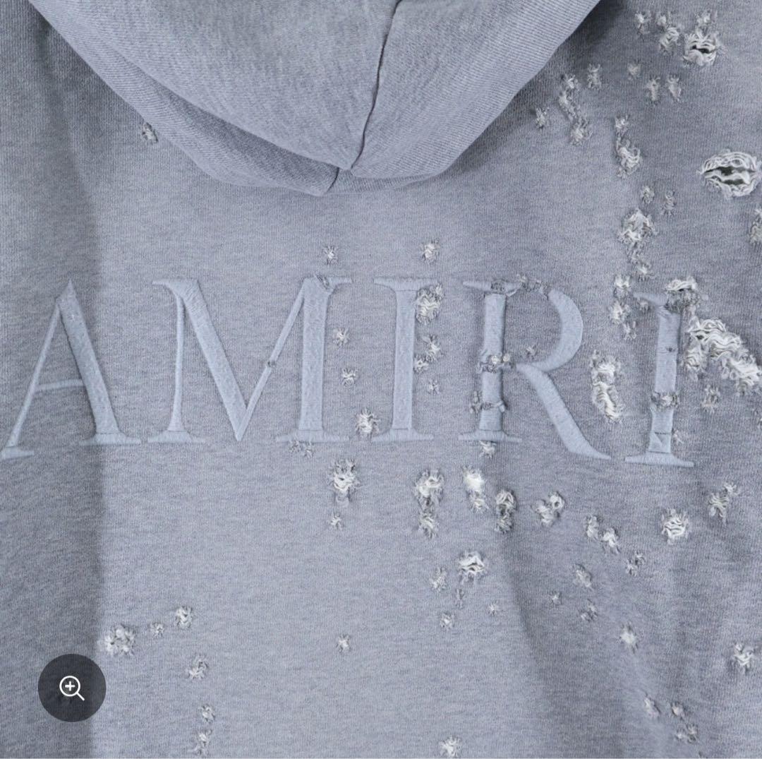 極美品AMIRI アミリ　ショットガンフーディー　メンズLサイズ