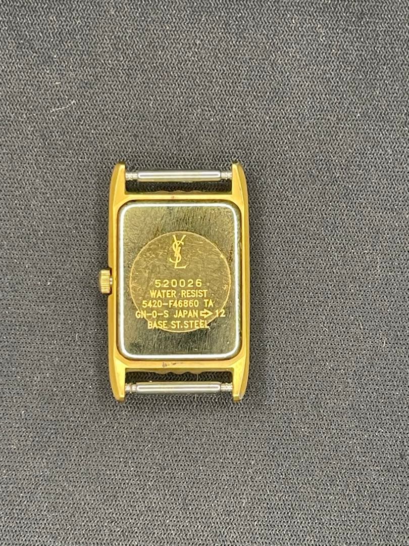 YVES SAINT LAURENT 腕時計 スクエア クォーツ