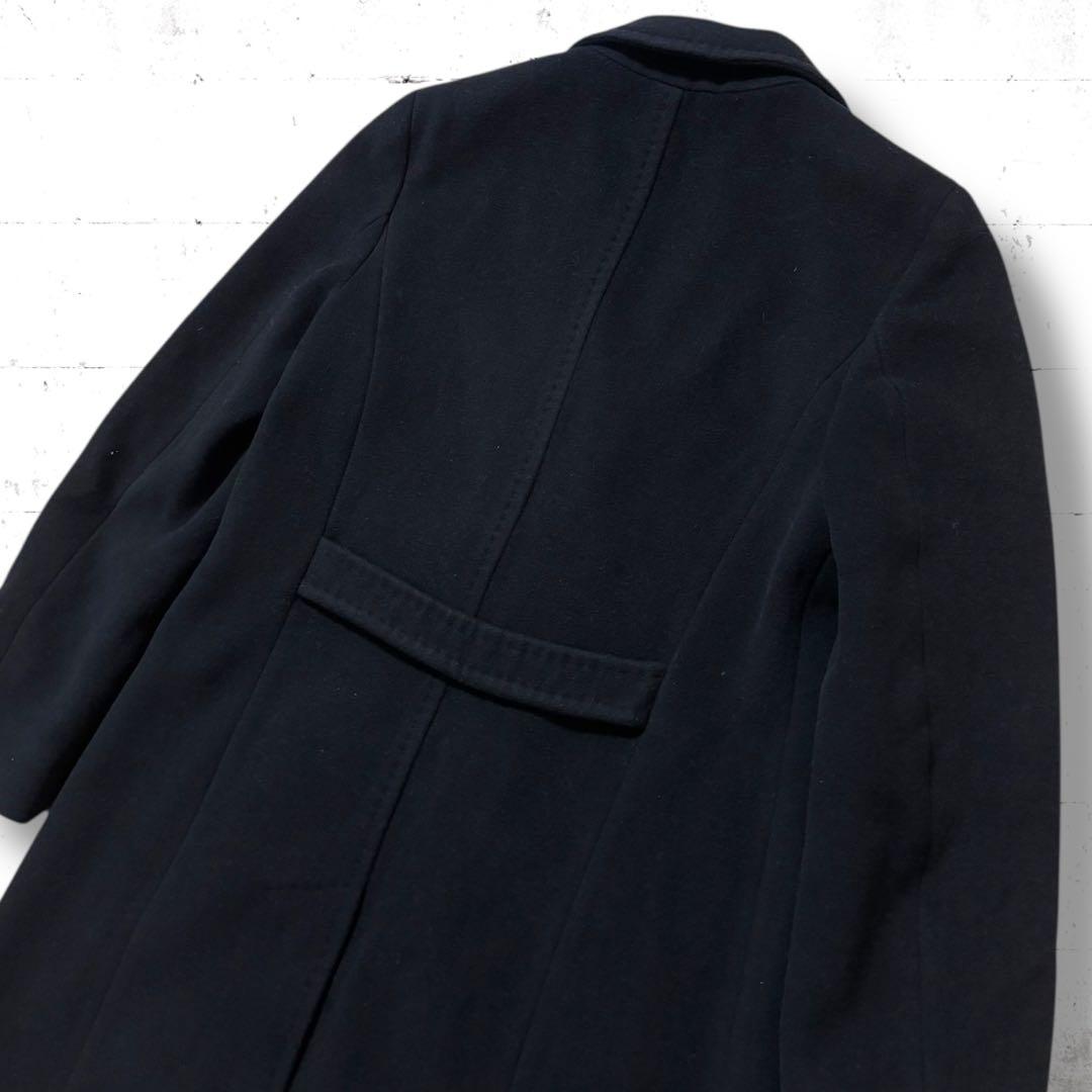 イタリア製　MAX&CO 高級　アンゴラ　ウール　ロング　コート　女優襟