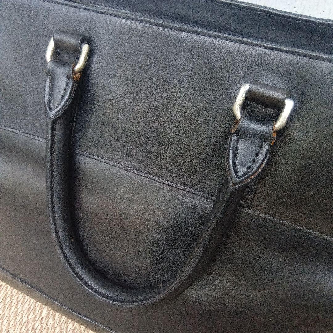 【ヴィンテージ】アニアリ Aniary ブリーフケース 本革 黒 A4 ビジネス