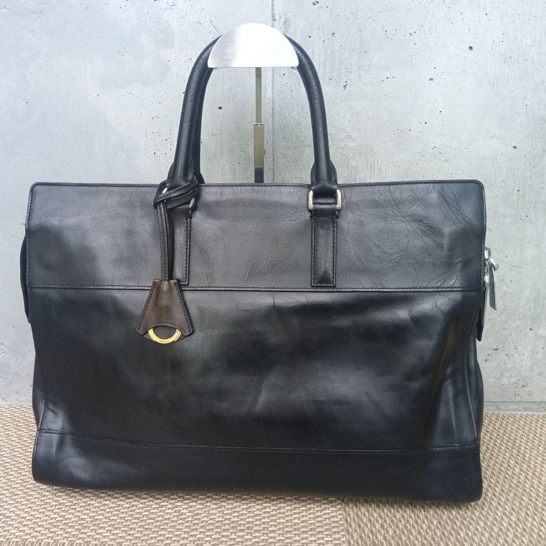 【ヴィンテージ】アニアリ Aniary ブリーフケース 本革 黒 A4 ビジネス