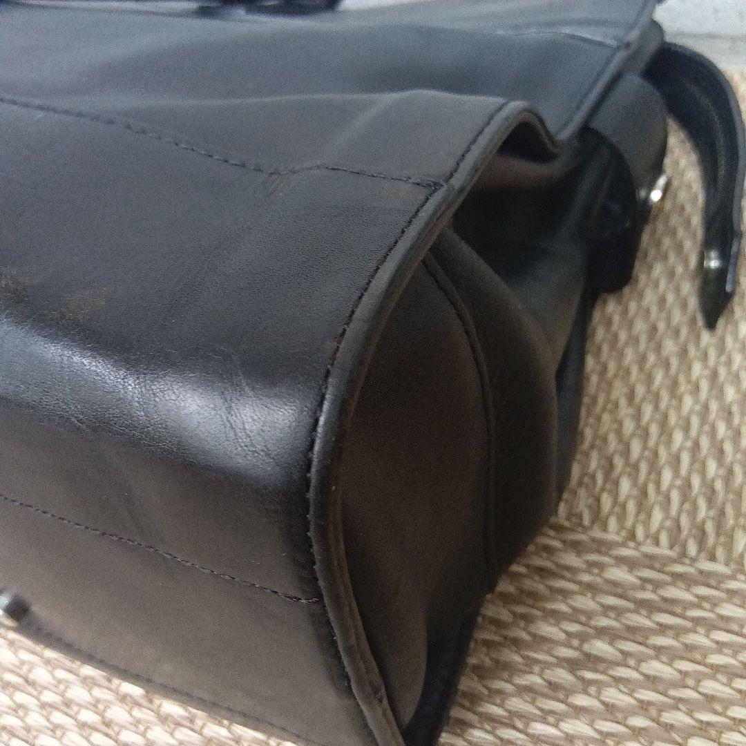 【ヴィンテージ】アニアリ Aniary ブリーフケース 本革 黒 A4 ビジネス