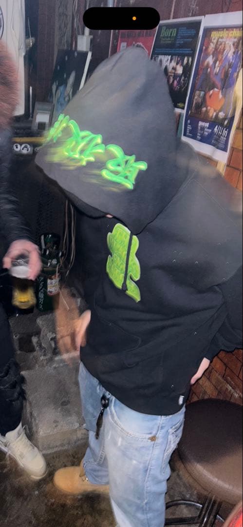 OG SLIME HWC HOODIE ブラックアイパッチ　パーカー Mサイズ