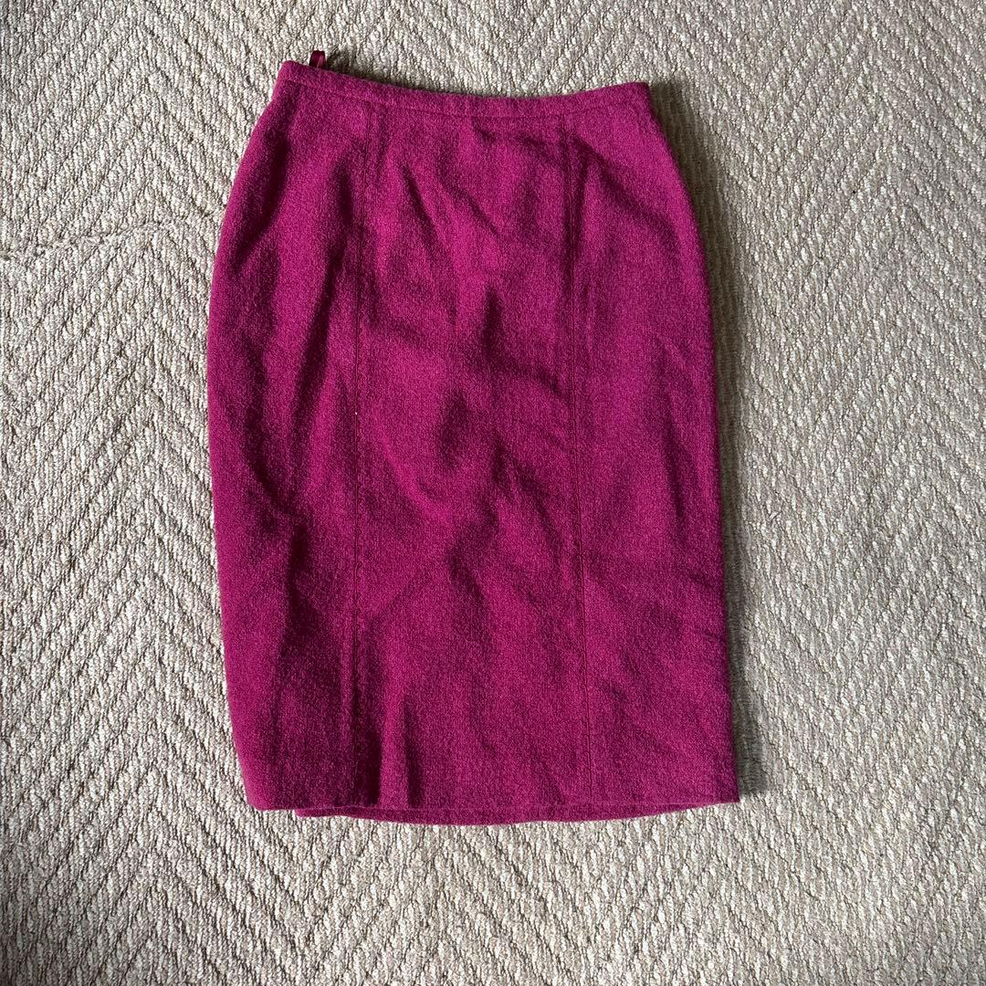 RENA LANGE レナランゲ　高級婦人服　美しいピンク　軽く暖かい　新品