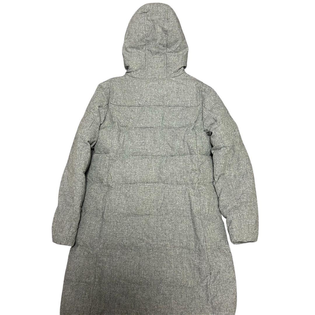 ユナイテッドアローズ　ダウンロングコート　ダッフルコート　ウール　グレー　38