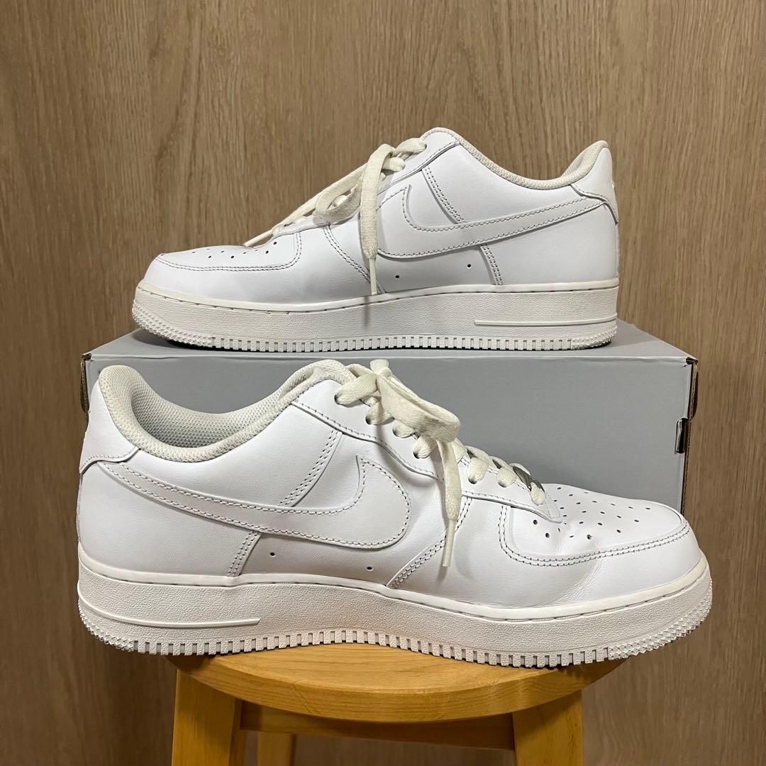 ★負けないHAYASHI★エアフォース1'07 ホワイト　28.5㎝