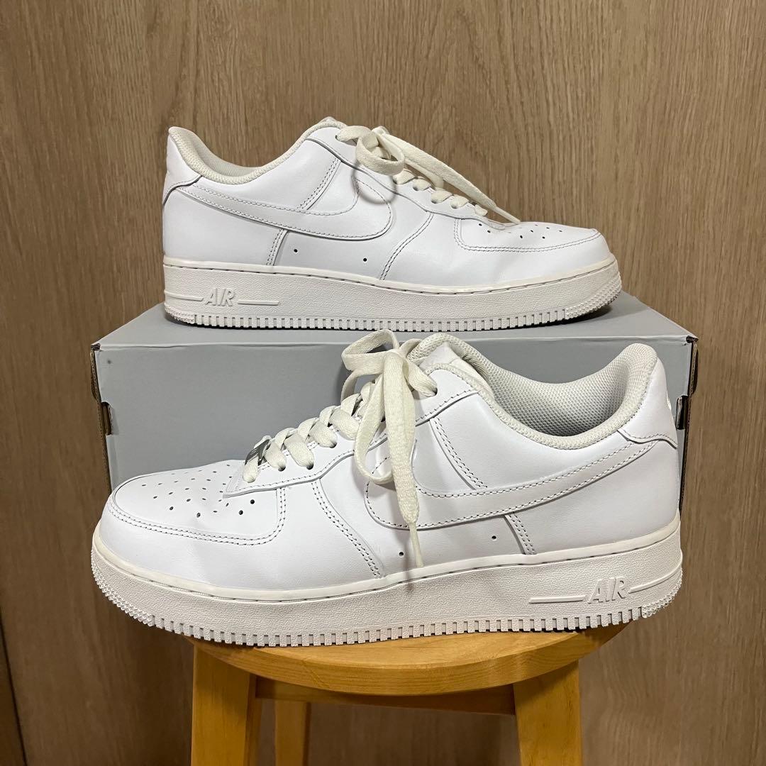 ★負けないHAYASHI★エアフォース1'07 ホワイト　28.5㎝