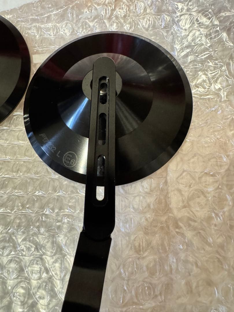 デイトナHIGHSIDERモンタナ2 ブラック　バーエンドミラー　2本セット