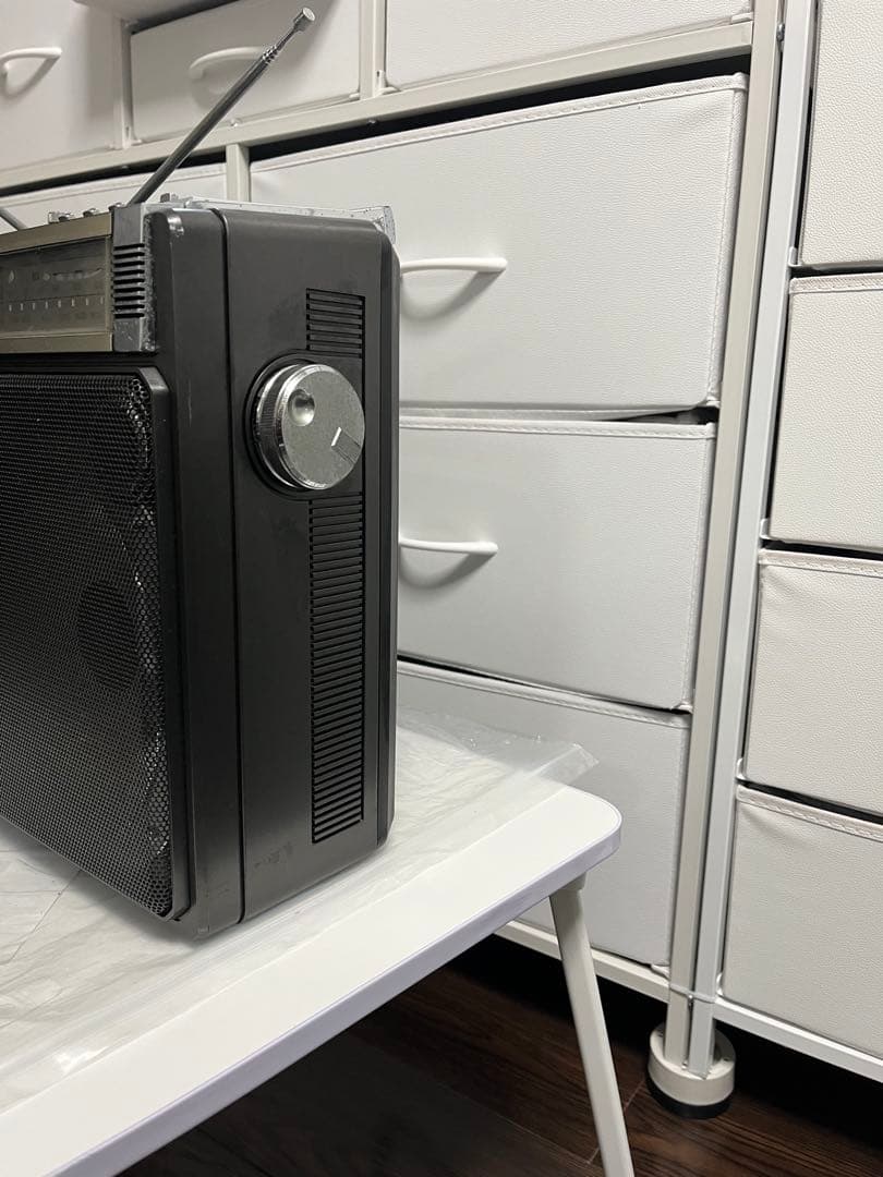 再生確認シャープ SHARP ラジオ付ステレオテープレコーダー GF-505SB