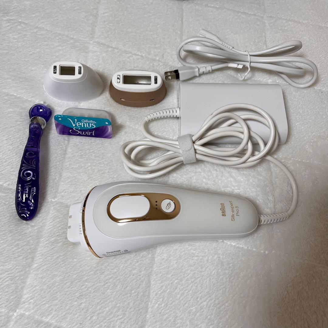 BRAUN 光美容機　脱毛　ブラウン シルクエキスパート　プロ5