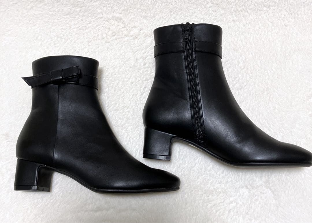 アルテミスバイダイアナ　DIANA リボン　ショートブーツ 23 卒業式　美品