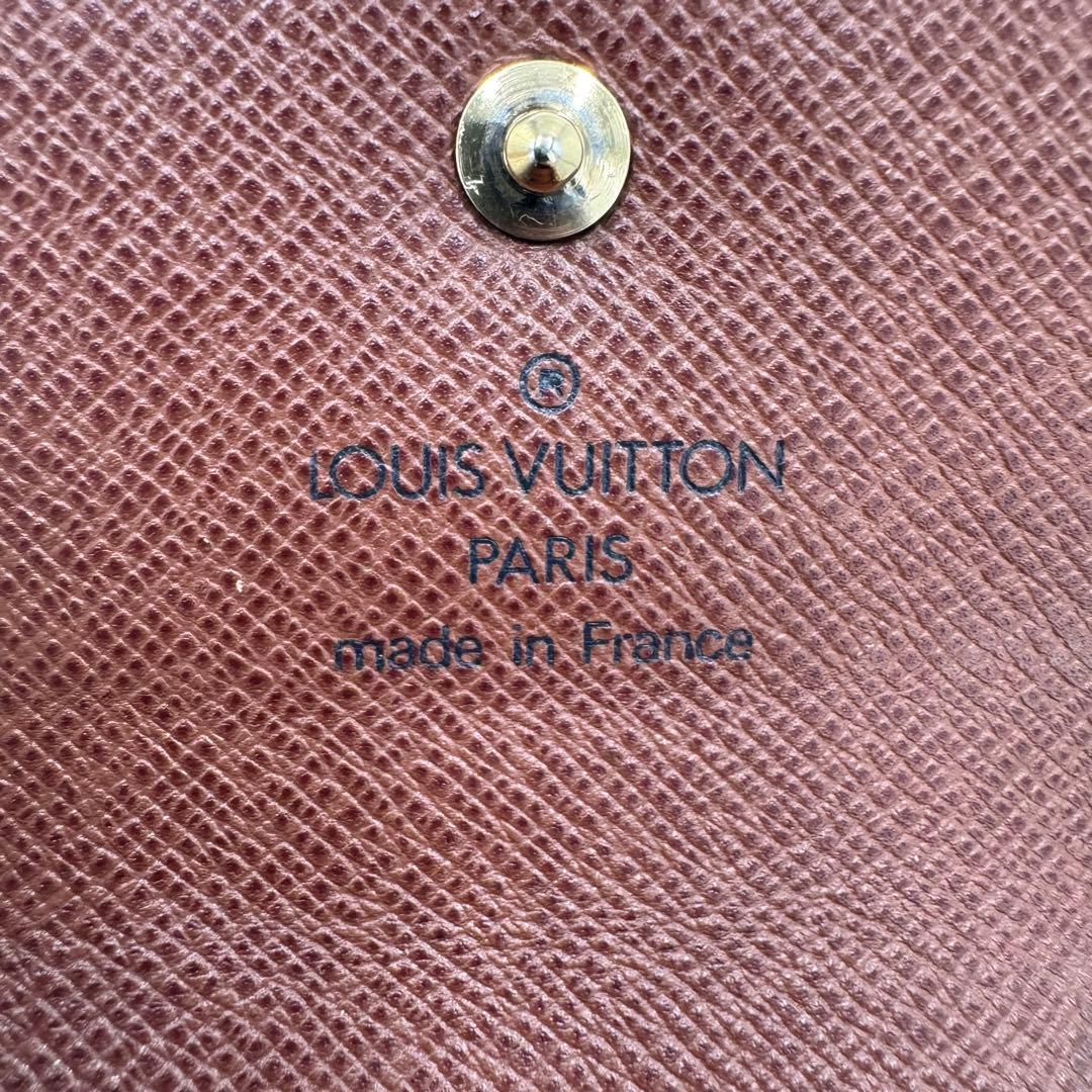 ルイヴィトン モノグラム ポルトクレバッジ キーリング マルチケース 男女兼用