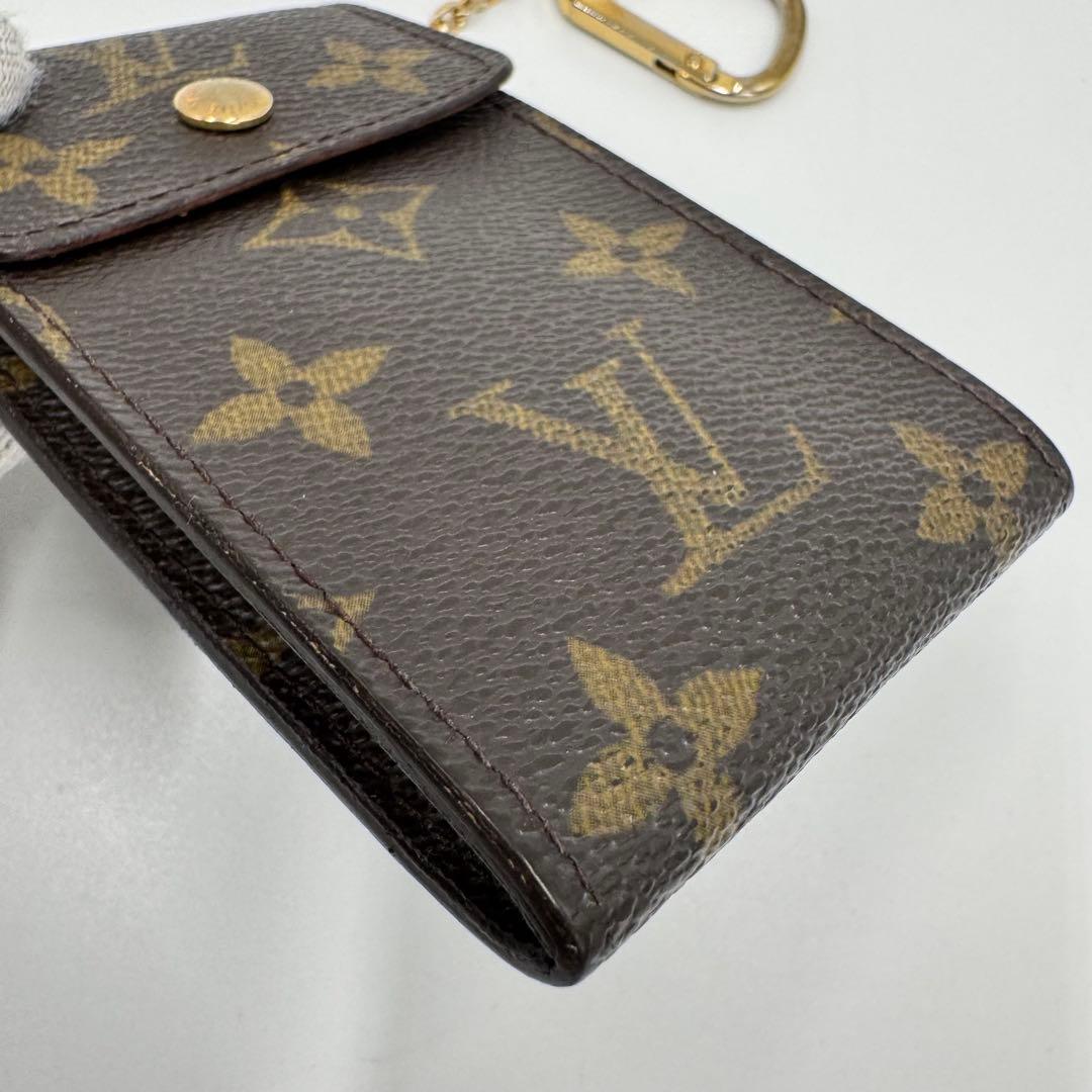 ルイヴィトン モノグラム ポルトクレバッジ キーリング マルチケース 男女兼用