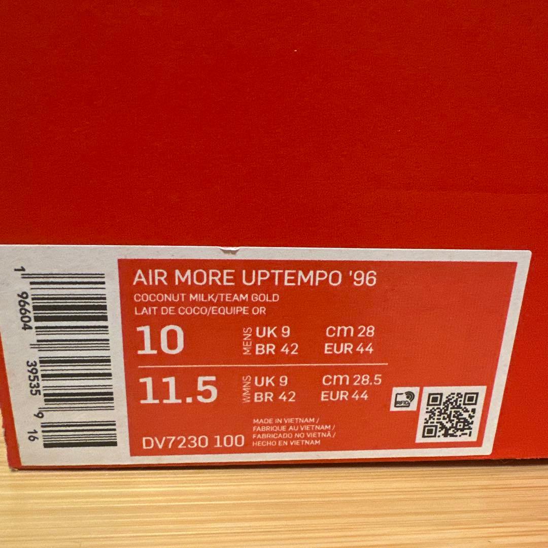 Lemu~民 Nike Air More Uptempo 96 US10