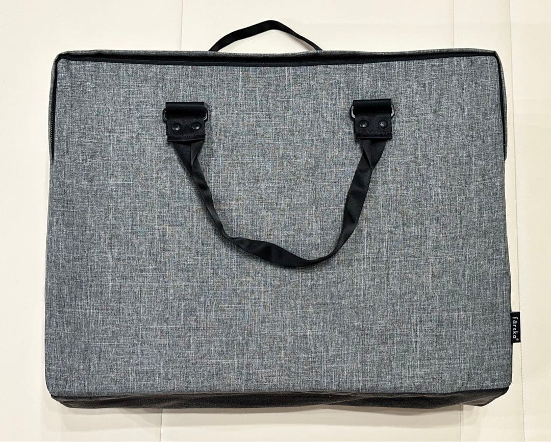 färskaファルスカ コンパクトベッドFree メランジグレー 敷きパット付き