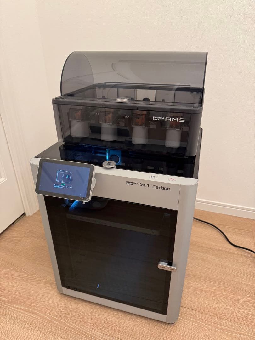 【美品】Bambu Lab X1-Carbon 3D プリンター　ams付き