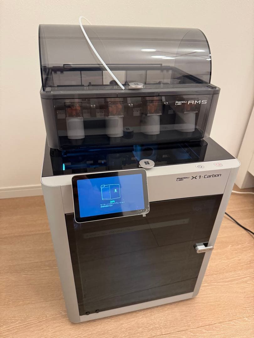 【美品】Bambu Lab X1-Carbon 3D プリンター　ams付き