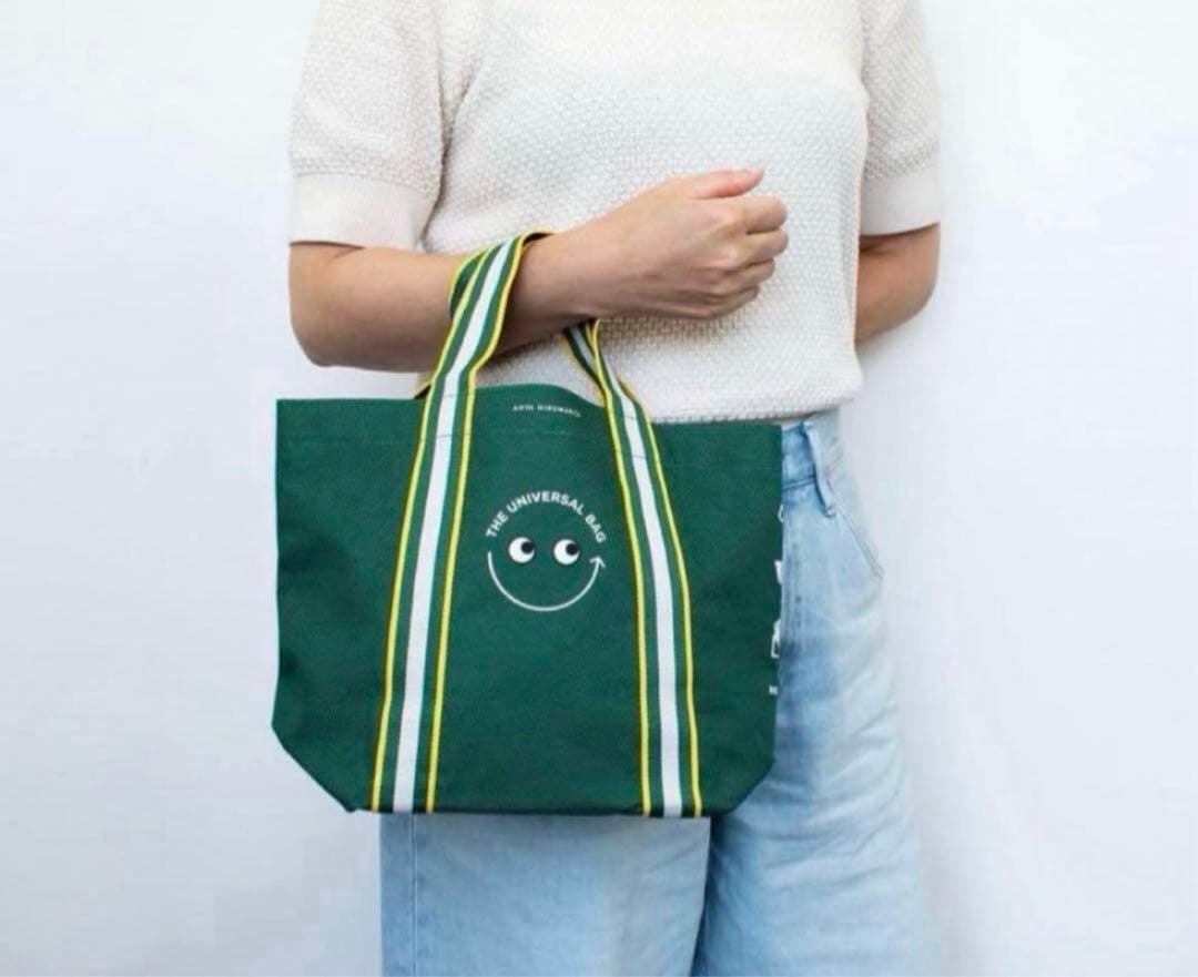 アニヤ・ハインドマーチ　ナショナル麻布　エコバッグ　新品未使用　２点セット