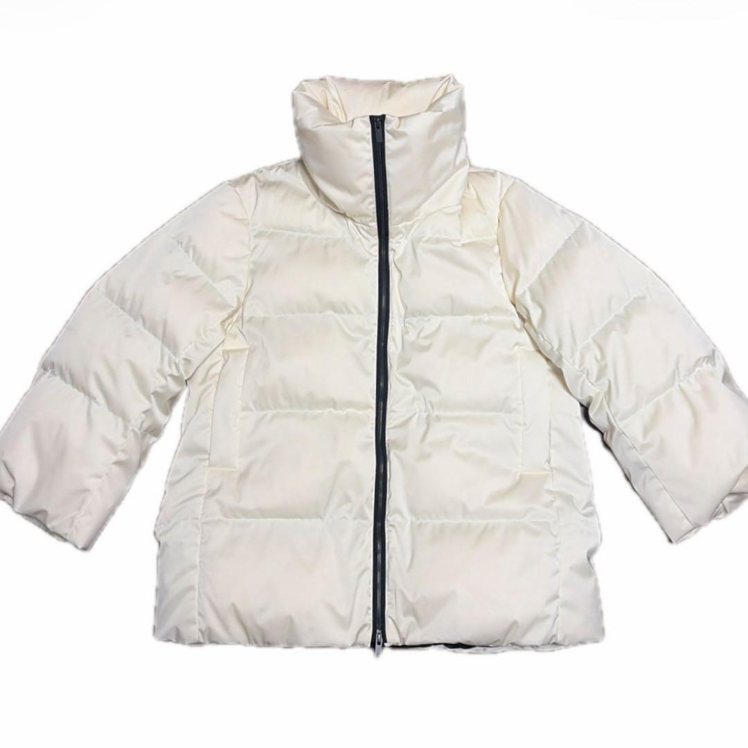 ユニクロ +J ダウンジャケット ジルサンダー オフホワイト Lサイズ