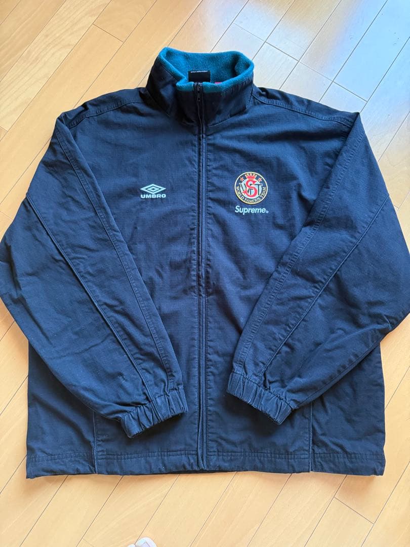 Supreme/ Umbro トラックジャケット sサイズ ブラック