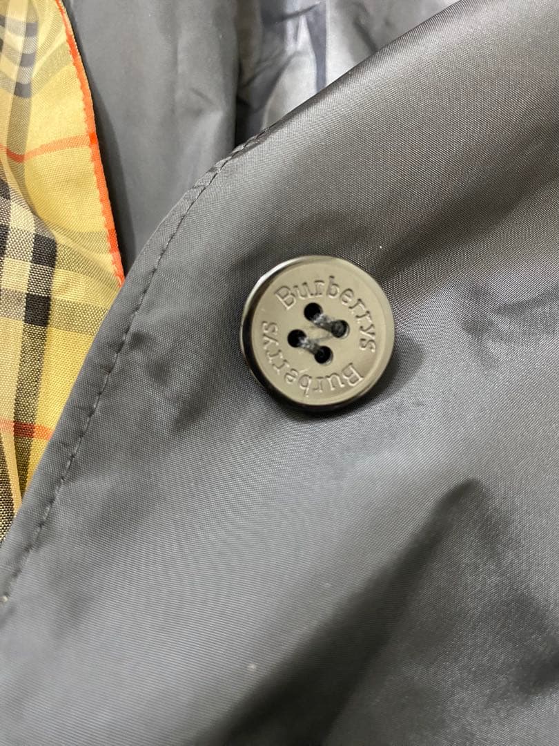 8783. BURBERRYS レインコート ノバチェック 収納袋