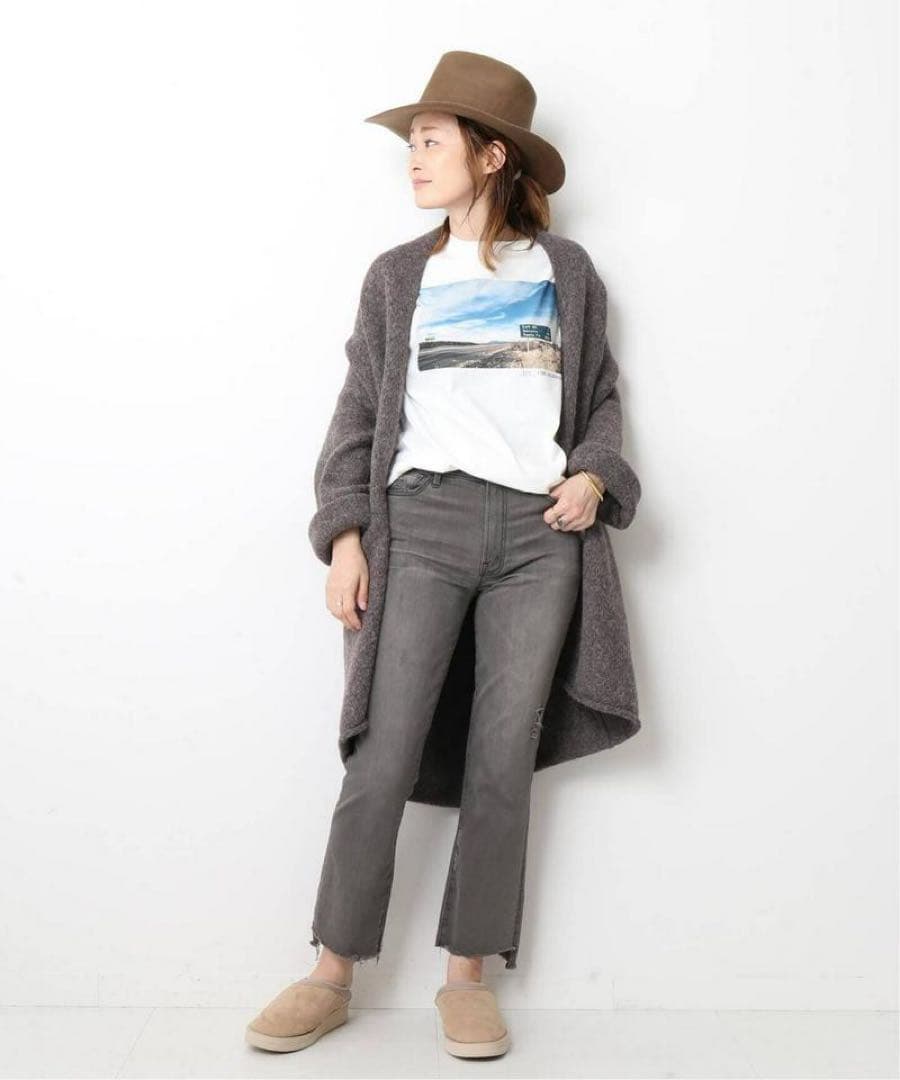 LAUREN MANOOGIAN アルパカニット ダブルフェイスコート