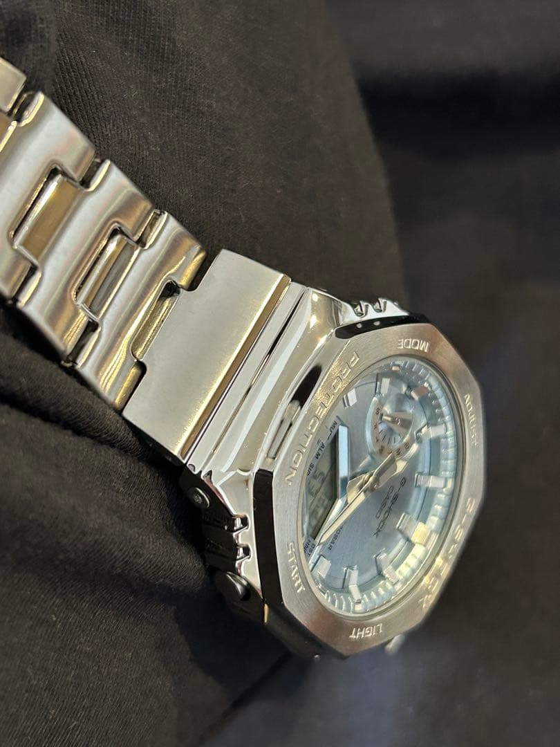 【新品未使用】G-SHOCK GM-2100D-2AJF フルメタル