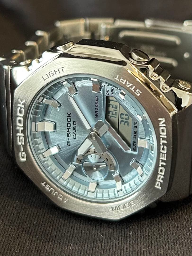 【新品未使用】G-SHOCK GM-2100D-2AJF フルメタル