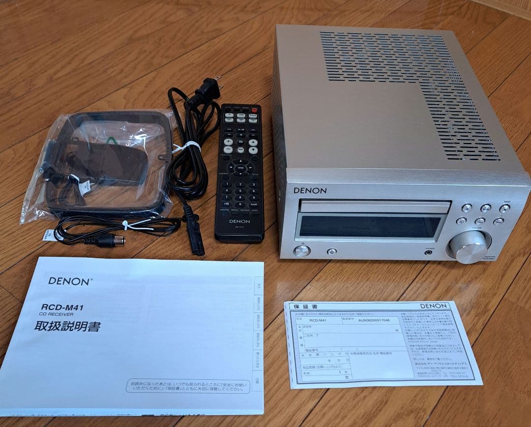 DENON★RCD-M41 中古品 ジャンク 2020年製