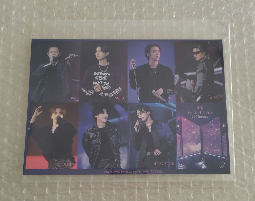 BTS 映画 入場特典 トレカ ステッカー