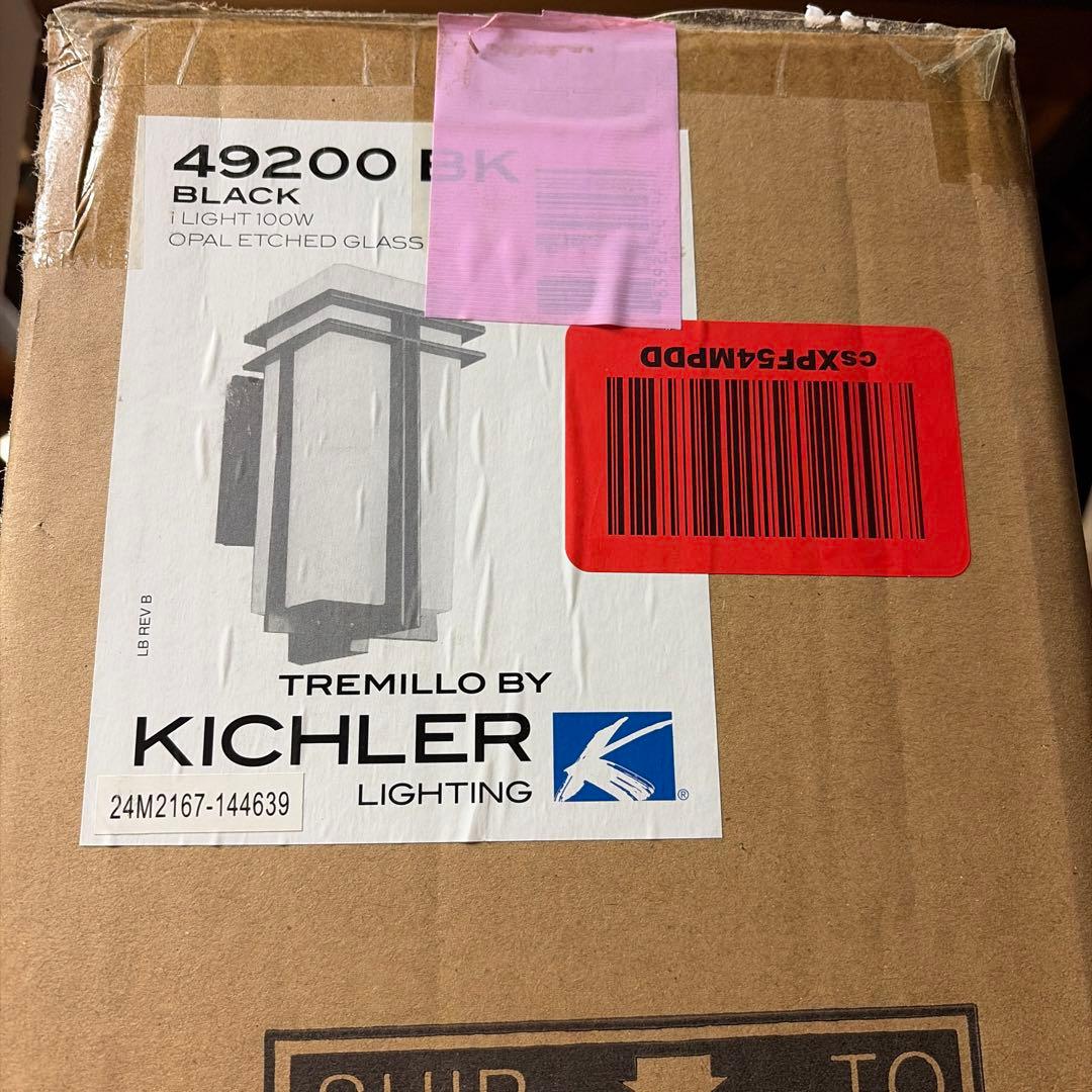 Kichler Tremillo 照明器具 49200 BK