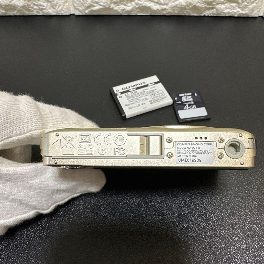 美品OLYMPUS　VG-145 ゴールド　動作確認済