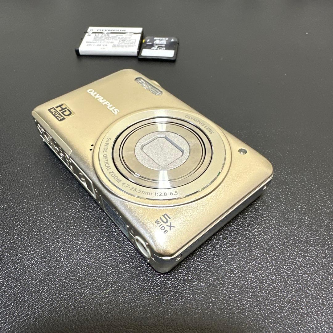 美品OLYMPUS　VG-145 ゴールド　動作確認済