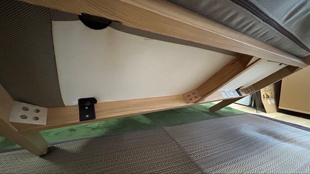 無印良品（MUJI）ハイバックリクライニングソファ 2人掛け グレーベージュ