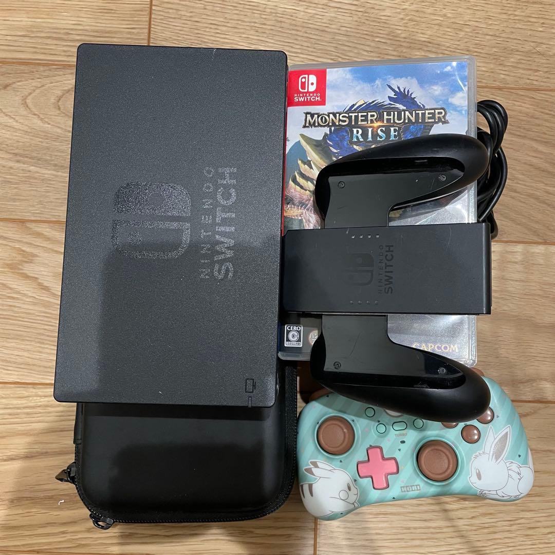 ニンテンドースイッチ本体とモンハンライズ