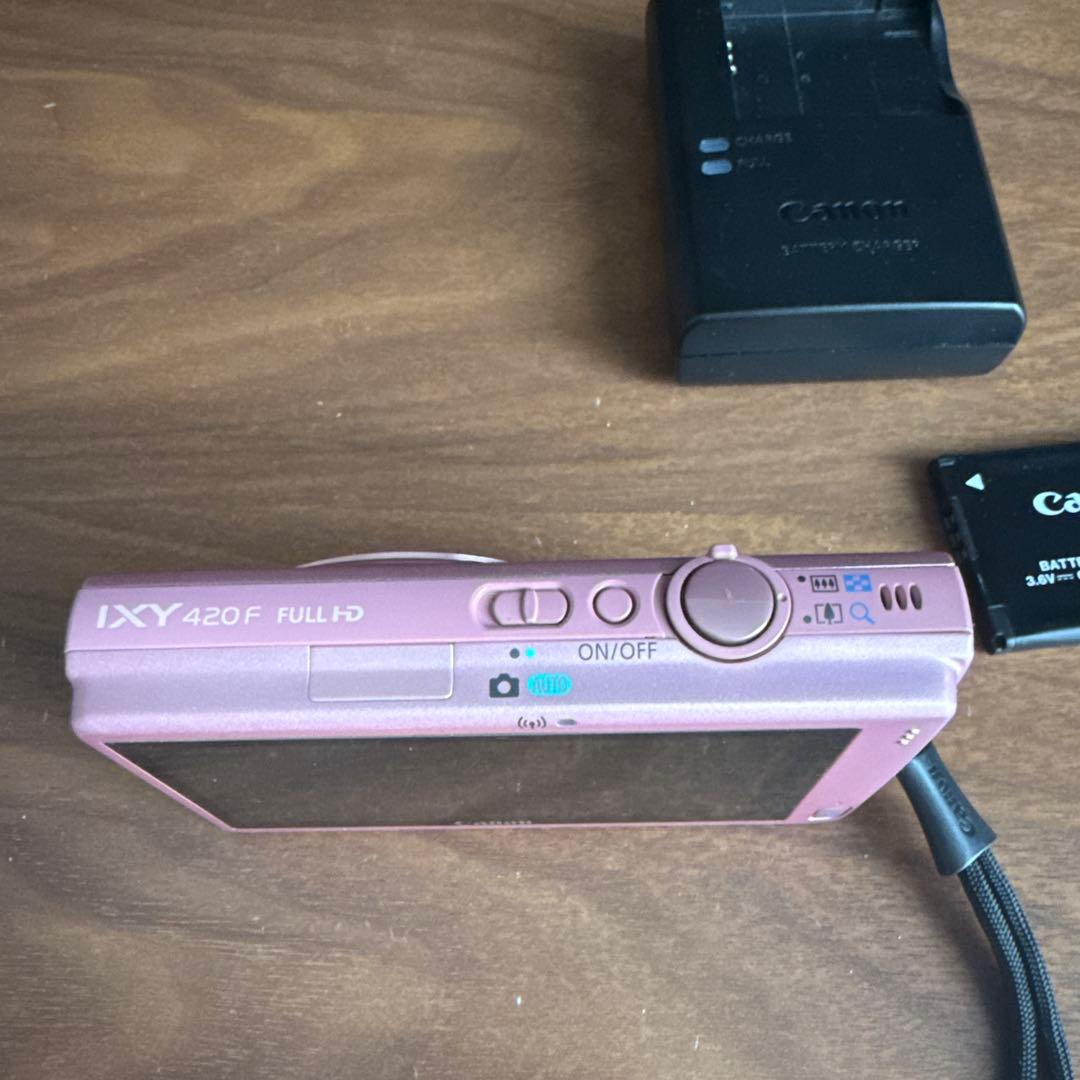 Canon IXY 420F ピンク　美品