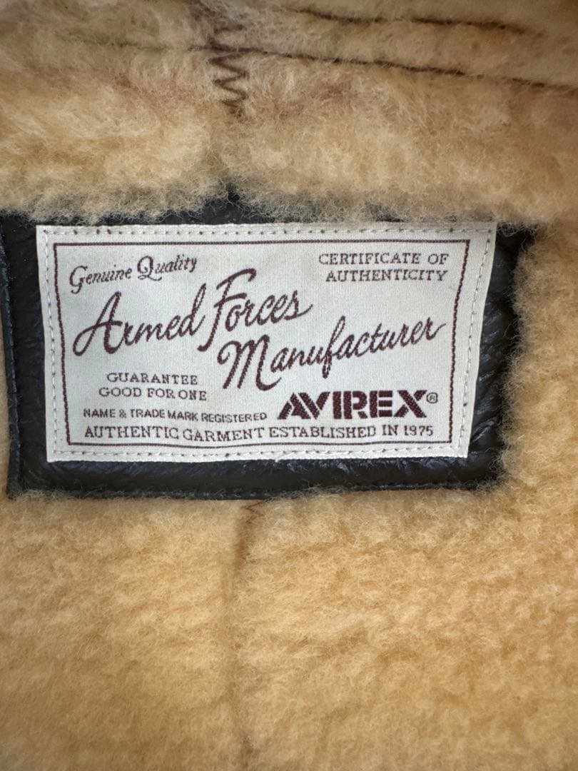 値下‼️アヴィレックス 牛革ジャケット