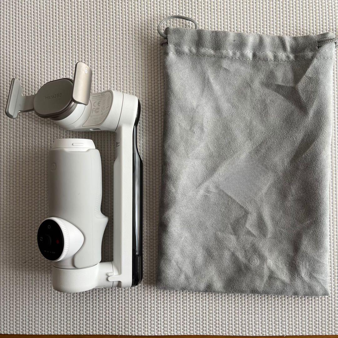 【美品】Insta360 Flow スマートフォン用スタビライザー ホワイト