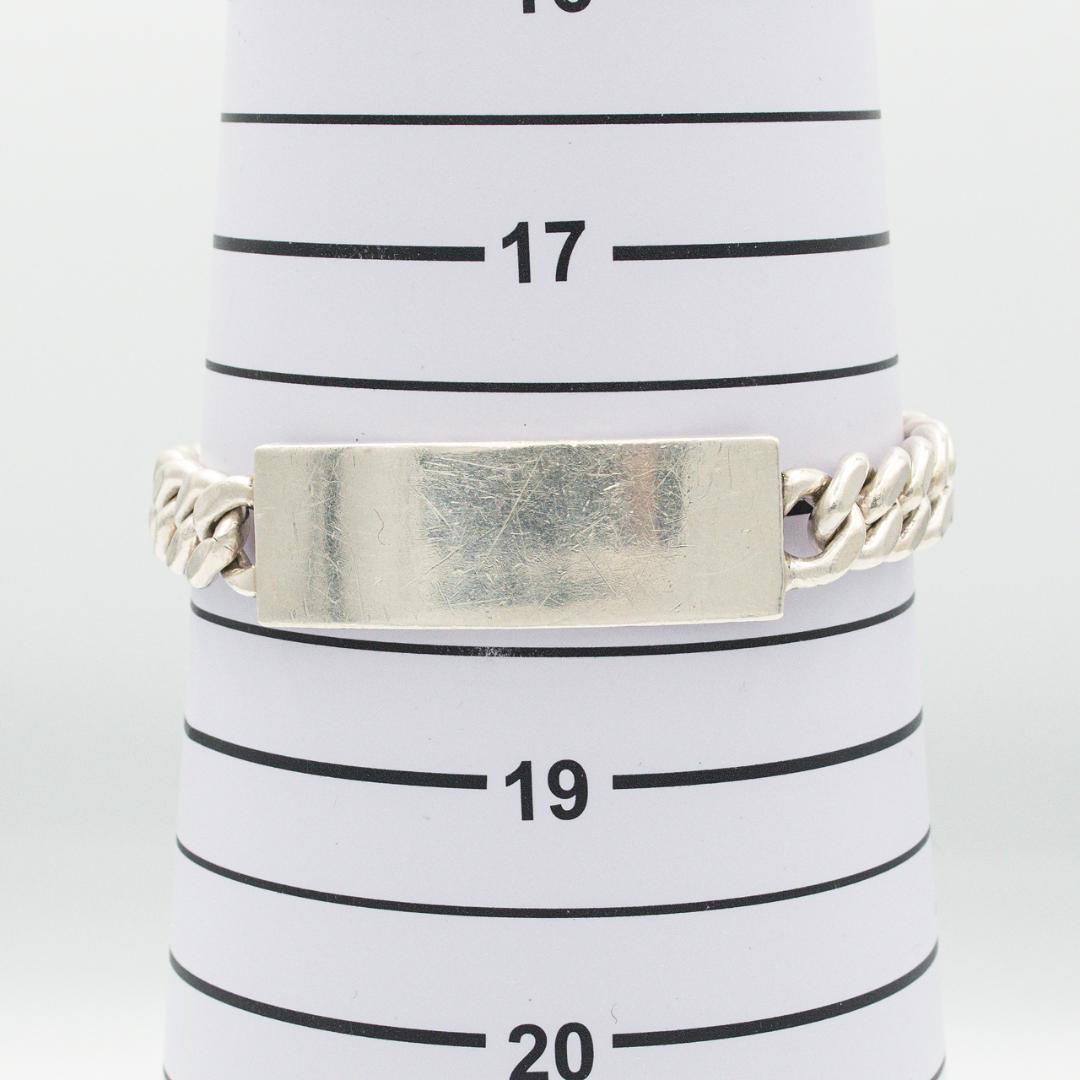 ヴィンテージ ティファニー ID ブレスレット シルバー 20cm 40年代