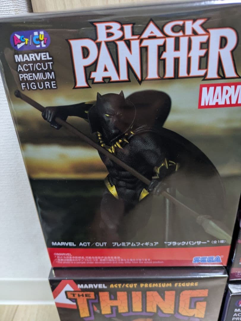 【新品】MARVEL ACT/CUT PREMIUM FIGURE 7種セット