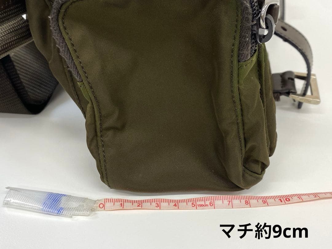 PRADA プラダ ブラウン メッセンジャーバッグ メンズバッグ