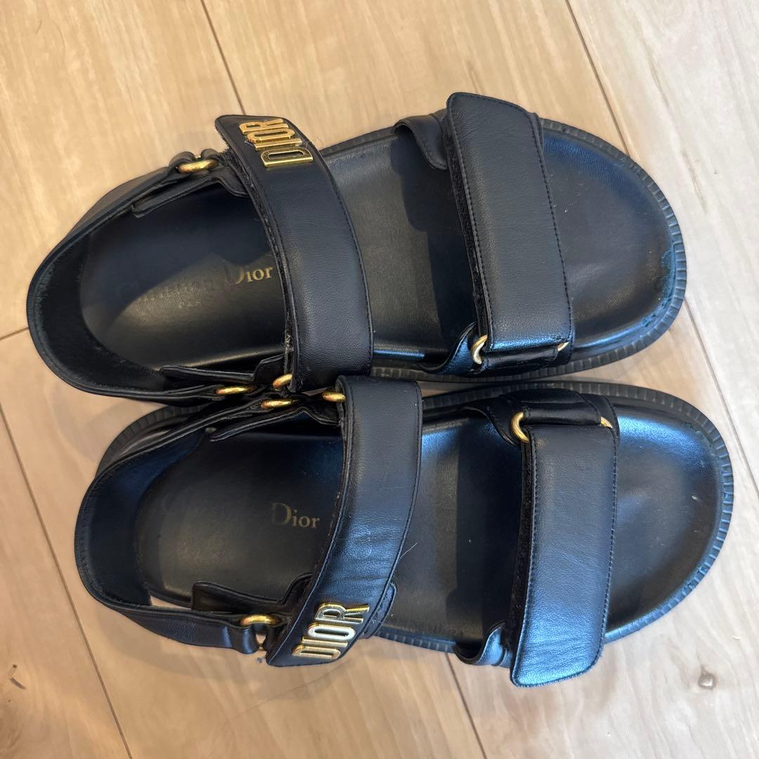 ア*ー様 ディオール　サンダル 37 36 23.5 厚底　スポーツサンダル