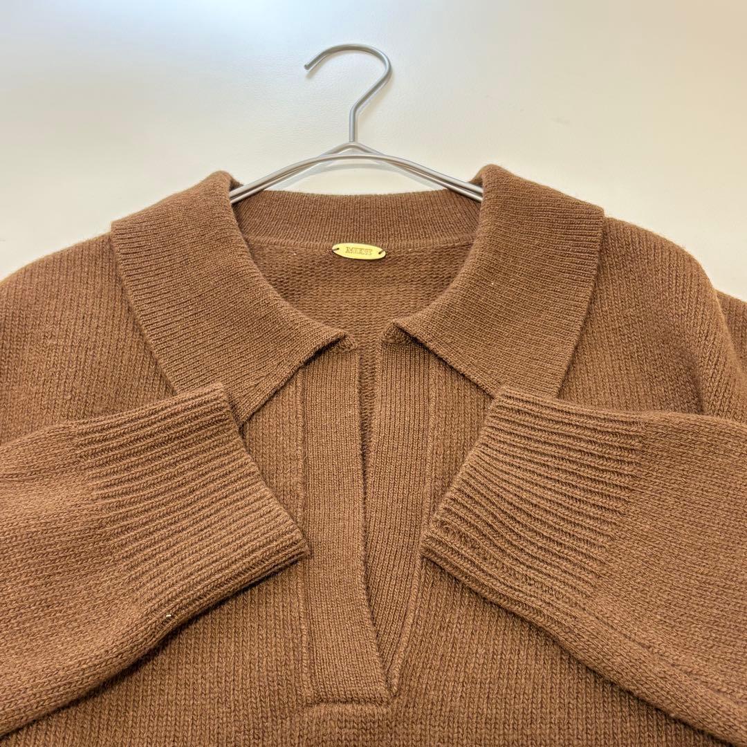 美品・完売品✨ドゥーズィエムクラス　Geelong ポロ プルオーバー　ウール