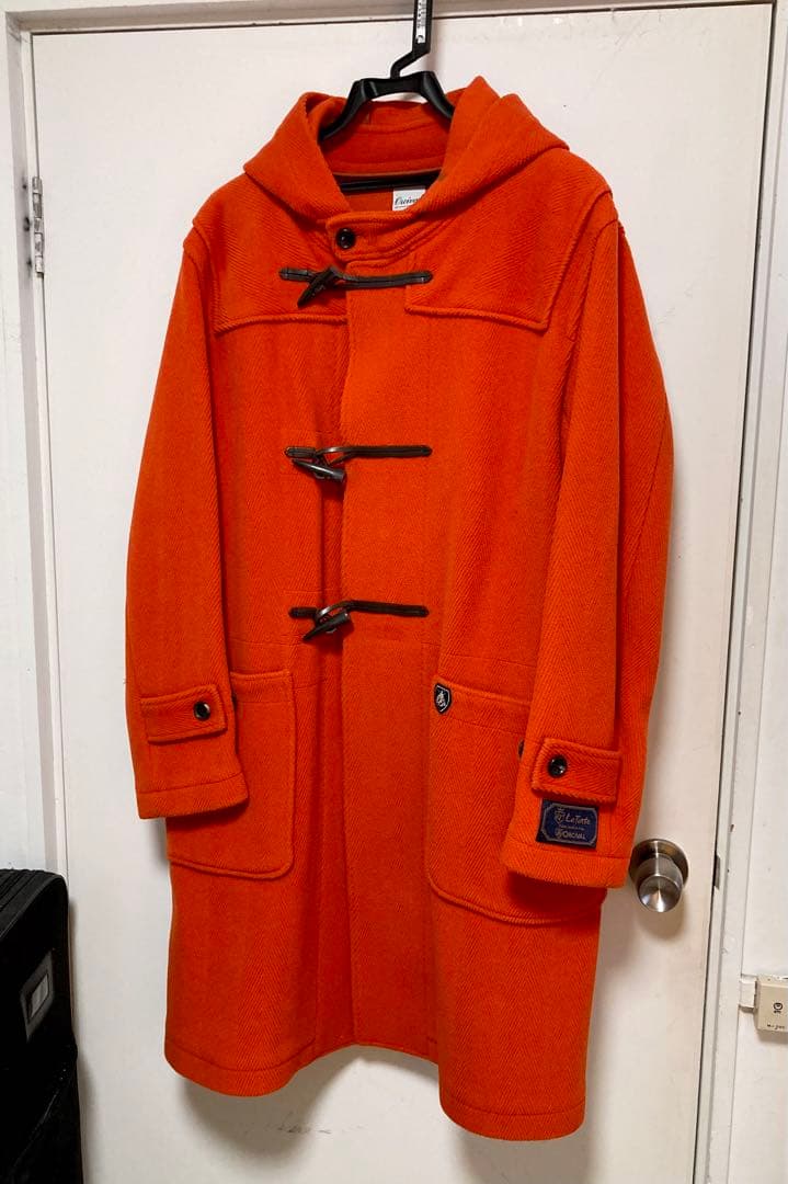 美品！LeTinte ORCIVAL ダッフルコート　オレンジ
